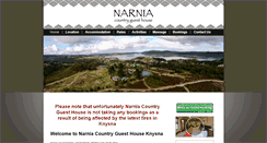 Desktop Screenshot of narnia.co.za