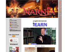 Tablet Screenshot of narnia.it