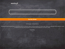 Tablet Screenshot of narnia.pl